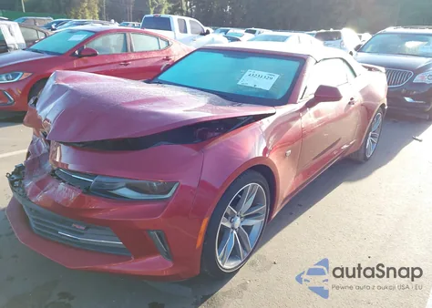 2016 Chevrolet Camaro 2Lt из США, поврежденный, VIN 1G1FD3DS7G0186733